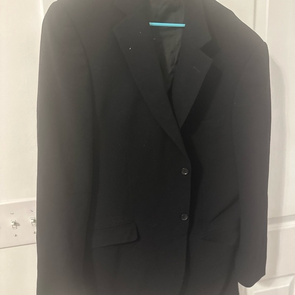 Ermenegildo Zegna Black Men's Blazer - Picture 1 of 5